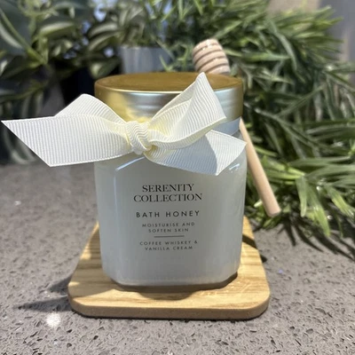 Serenity Collection Bath Honey 300ml – Coffee, Whiskey & Vanilla Cream Scented