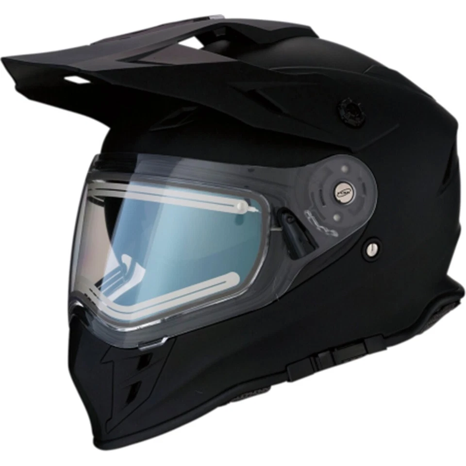 Casco de nieve Z1R Flat Black Range con escudo eléctrico (talla XL) 0121-1136 Foto 1 de 1