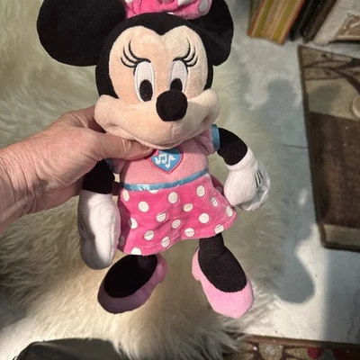 Peluche Minnie Mouse cantando peluche 12 pulgadas peluche 2 pilas AA necesarias  Foto 1 de 3