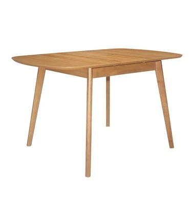Dining Table, Small Butterfly Leaf Extendable Table, Kitchen Table in Light Oak - Image 1 of 4