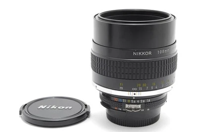 【MINT】Nikon Ai-s AIS Nikkor 105mm f/1.8 MF Telephoto Lens - Image 1 of 4