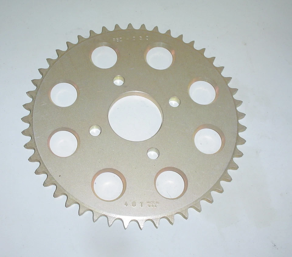 PIÑÓN TRASERO DE ALUMINIO KAWASAKI KLF-110A1-B2 KLF 110 1987-88 PBI 48 DIENTES Foto 1 de 1