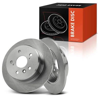 2x Nuevos rotores de freno de disco trasero para Toyota Highlander 01-03 Lexus RX300 99-03 AWD Foto 1 de 4