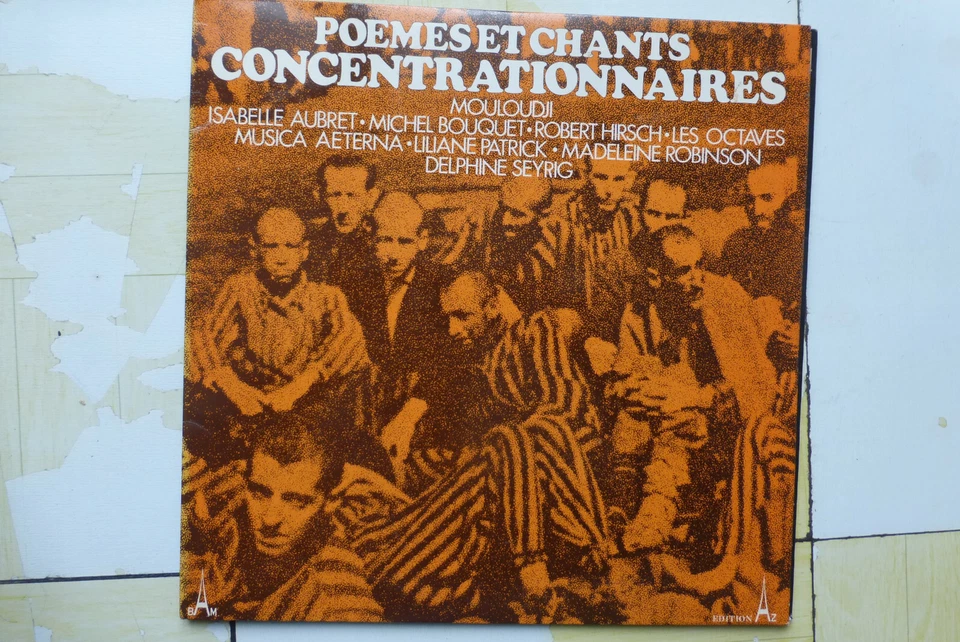 VA/MOULOUDJI/AUBRET - Chants Et Poemes Concentrationnaires Double LP Folk 75 - Photo 1/1