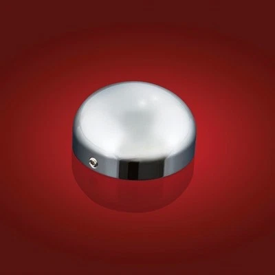 TAMPA DE HASTE DE GARFO ABOBADADO SHOW CHROME® para SUZUKI CHROME NOVA # 82-224 - Imagem 1 de 2