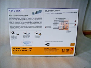 NETGEAR WG111GR - Wireless G 54 MBIT/S USB 2.0 Adapter Stick - TOP! - Bild 1 von 2