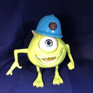 Disney/Pixar Mike Wazowski Hard Plastic 10" Talking Toy AS IS MONSTER, INC. - Picture 1 of 6