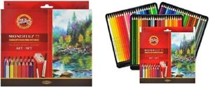 Ensemble de dessins aquarelle Koh-i-noor Mondeluz 72 crayons de couleur