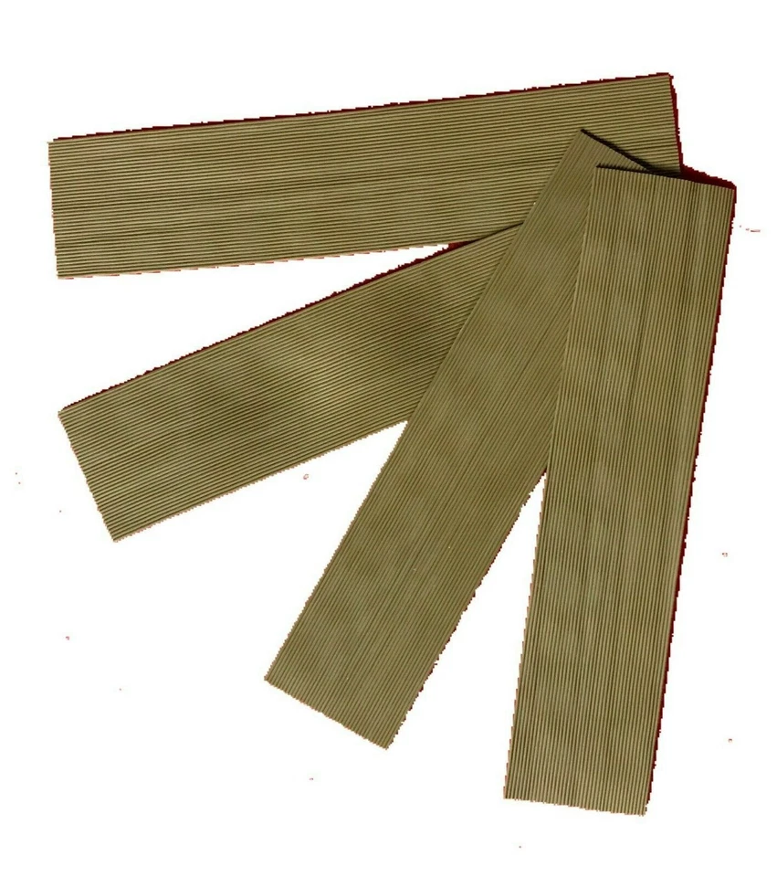 10 STRIPS ( 5 PAIR ) BROWN Bow String Cat Whisker Rubber Silencers Archery NEW - Image 1 of 1