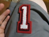 3.75” Gray w/ Black Trim CHEERLEADER MEGAPHONE Chenille Letter Jacket Patch 85W5 3.75” Gray w/ Black Trim CHEERLEADER MEGAPHONE Chenille Letter Jacket Patch 85W5