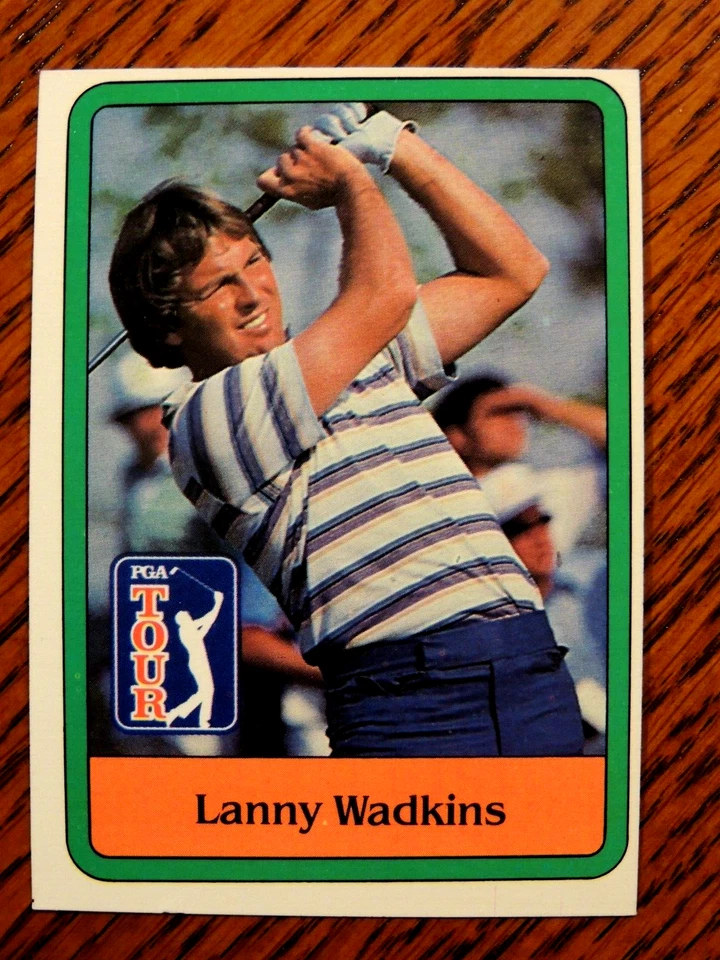 LANNY WADKINS 1981 DONRUSS PGA TOUR RC #58 GOLF LEGEND - Imagem 1 de 1