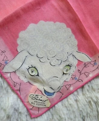 Pañuelos para niños MCM 50s Googly Eyes pañuelo animales de colección Burmel ¡LINDO!  Foto 1 de 4