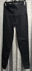 SPANX Solid Black Ankle Leggings Size SP, Petites soft stretch Women Teens - Picture 1 of 5
