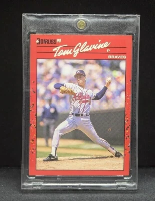🔥PUNTO DE ERROR RARO🔥1990 Donruss Tom Glavine #145 ÚNICO COMO NUEVO Foto 1 de 4