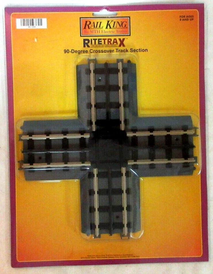 MTH Railking 40-1006 90-Degree Crossover Track Section - Image 1 of 1