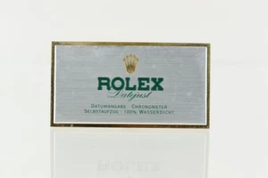 Rolex "Datejust" Aufstellschild 8,5x4,5cm - Picture 1 of 2