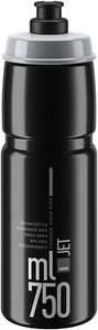 Elite Jet Water Bottle - 750ml, Black/Gray - Picture 1 of 1