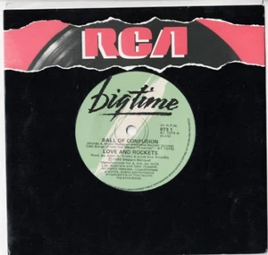 LOVE AND ROCKETS Ball of Confusion AUSSIE 7" VINYL 80s GOTH ROCK Bauhaus - Picture 1 of 1