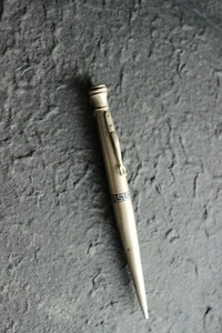 ANTICA MATITA A MINE PORTAMINE FENDOGRAPH ARGENTO CM. 11,5 -- SILVER PENCIL - Imagen 1 de 3
