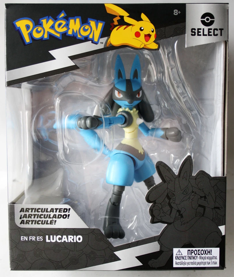 Jazwares Pokemon Lucario 6 in Action Figure - BO37449