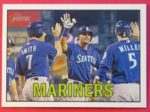 2016 Topps Heritage Seattle Mariners Team #354 NM+ - Picture 1 of 1