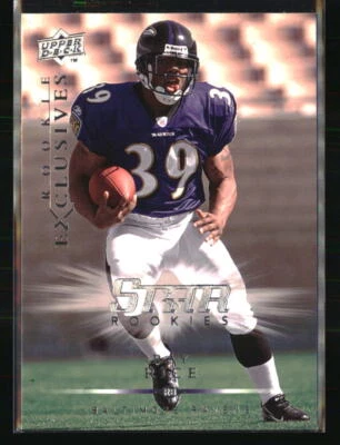 Ray Rice 2008 Upper Deck Rookie Exclusives #RE42  Football Card - Image 1 of 2