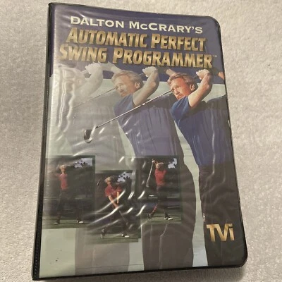 Dalton McCrary’s Automatic Perfect Swing Programmer VHS/Cassette Golf Training - Image 1 of 4