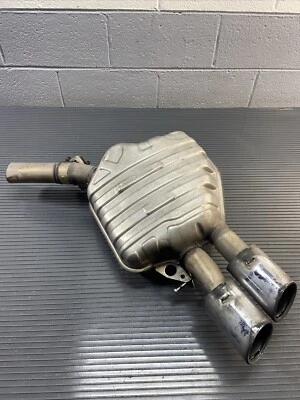 2013-2018 Audi S6 C7 V8T Rear Left Exhaust Muffler Assembly 38k OEM - Image 1 of 4