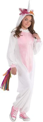 Unicornio Cremallera Mono Fantasía Animal Acogedor Vestido Elegante Halloween Niño Disfraz Foto 1 de 2