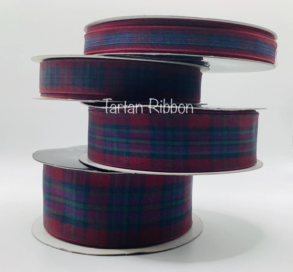 Autumn Pride of Scotland Tartan Ribbon~Choice of Widths/Lengths~Free Postage - Image 1 of 1