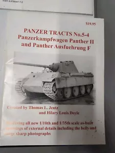 Panzerflugblätter Nr.5-4 Panzerkampfwagen Panther II & Panther Ausfuhr F/Oop - Bild 1 von 2