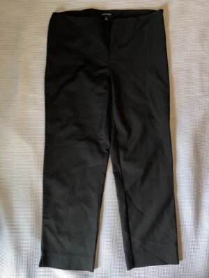 Ellen Tracy, pantalones de vestir para mujer, cremallera lateral, elásticos, talla 12. Foto 1 de 4