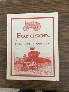 Fordson Ford Motor Company Catalogue 1919-1937 by Alan C King  Reprint (e31) - Picture 1 of 3