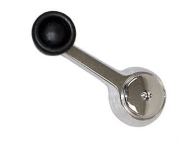 Window Crank Chrome Window Handle Crank Jeep Wrangler YJ 87-95 - Image 1 of 4
