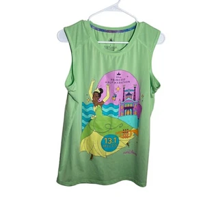 Disney Parks Rundisney Prinzessin Tiana Tanktop Damen Large grün - Bild 1 von 7