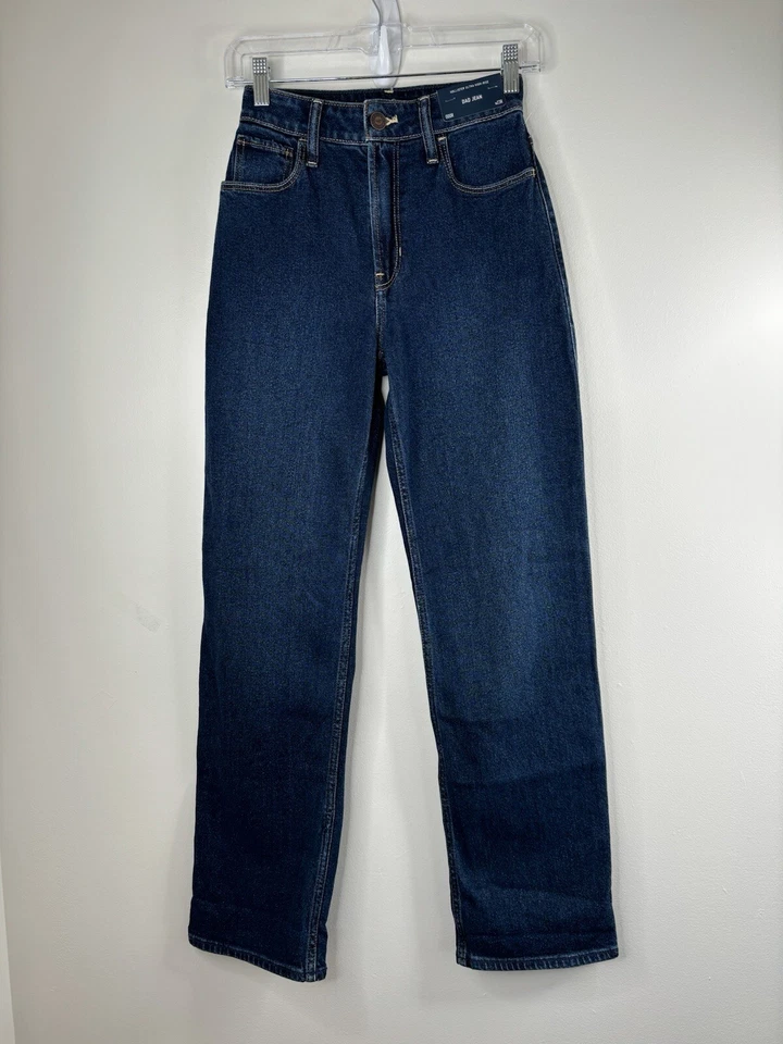 Hollister Jeans Teens Sz 0 Long High Rise Jean Legging Adv. Stretch 24x30