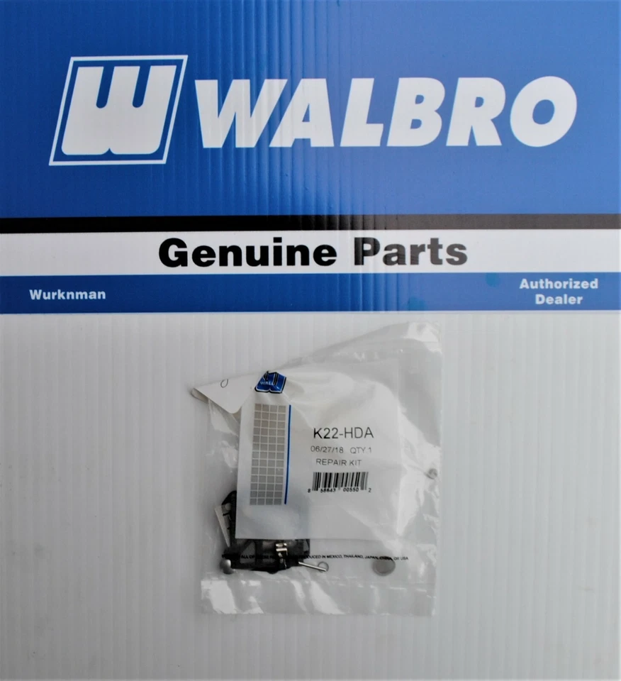 Kit de carburador Walbro Carb OEM K22-HDA se adapta a Husqvarna 242 254 257 262 346xp 350 Foto 1 de 1