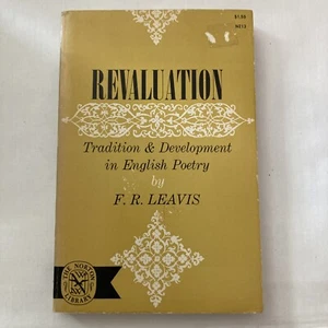 BOOK: REVALUATION Tradition & Development In English Poetry F.R. Leavis - Imagen 1 de 6