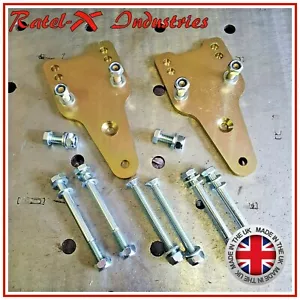 Defender Supporto Ammortizzatore Posteriore Trasloco Drop Plates 2 Pollici Land Rover Discovery 1 - Foto 1 di 5