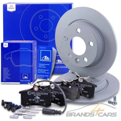 ATE BREMSSCHEIBEN +BELÄGE HINTEN FÜR FORD GALAXY 1 SEAT ALHAMBRA 7V VW SHARAN 7M - Bild 1 von 4