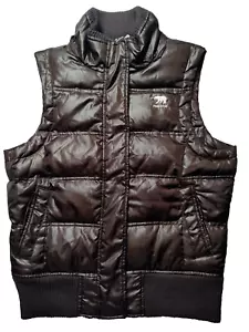 PREDATOR Women Large Brown Full Zip Down Puffer Vest - Picture 1 of 19