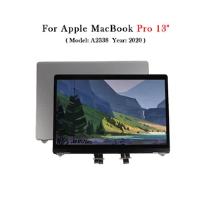 Per Macbook Pro 13" A2338 M1 2020 Schermo LCD Sostituzione Assemblaggio Grigio - Foto 1 di 9