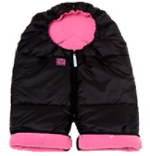 Red Castle Baby Winter Warming Suit - Mini Combi Zip - Black/Fuchsia