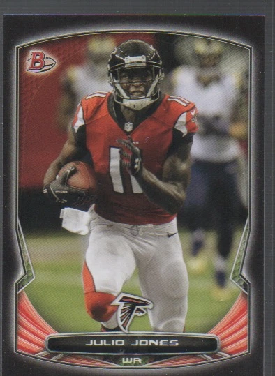 JULIO JONES 2014 BOWMAN BLACK PARALLEL CARD #84 - Image 1 of 1
