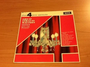 LP WERNER MULLER ORCHESTRA GREAT STRAUSS WALTZES DECCA PFS4040 VG/M UK 1964 PV - Picture 1 of 1