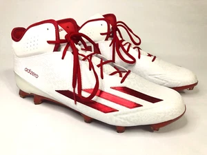 Adidas Adizero 5 Star 5.0 Mid Herren Fußballschuhe weiß rot Gr. 15 Neu - Bild 1 von 6