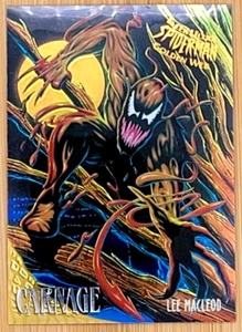 1995 Fleer Ultra Spider-Man Golden Web Carnage Limited Edition 2 of 9 - Bild 1 von 2