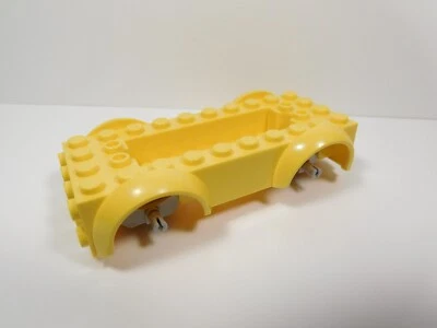 LEGO amarillo chasis de coche marco de vehículo E1 Foto 1 de 2