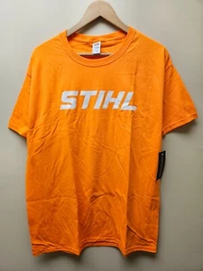 Official STIHL Core Logo Orange T-shirt - M, L, XL, 2X, 3X & 4X Sizes Available - Picture 1 of 4
