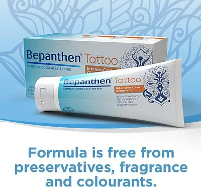 ‎BEPANTHEN Bepanthen Tattoo Intense Care Ointment, Made with Provitamin B5, 50 g